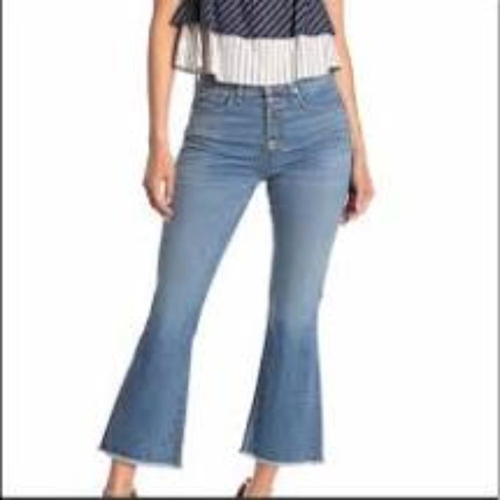 Veronica Beard Carolyn 10” Baby Boot Jeans